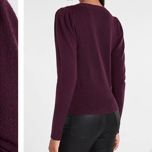 Express embellished faux button up cardigan size M - Picture 5 of 16